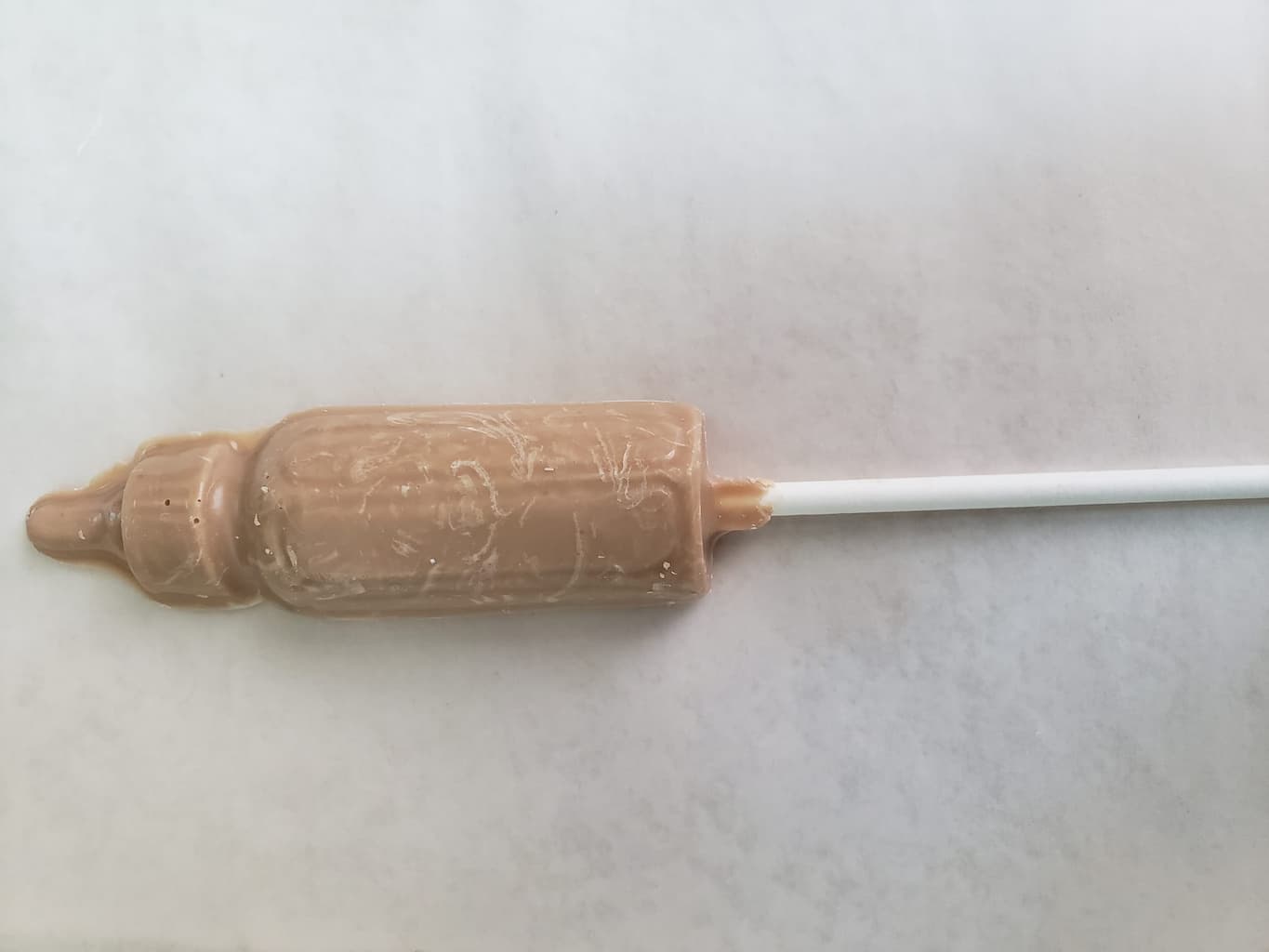 Milk Bottle Chocolate Lollipop thumbnail