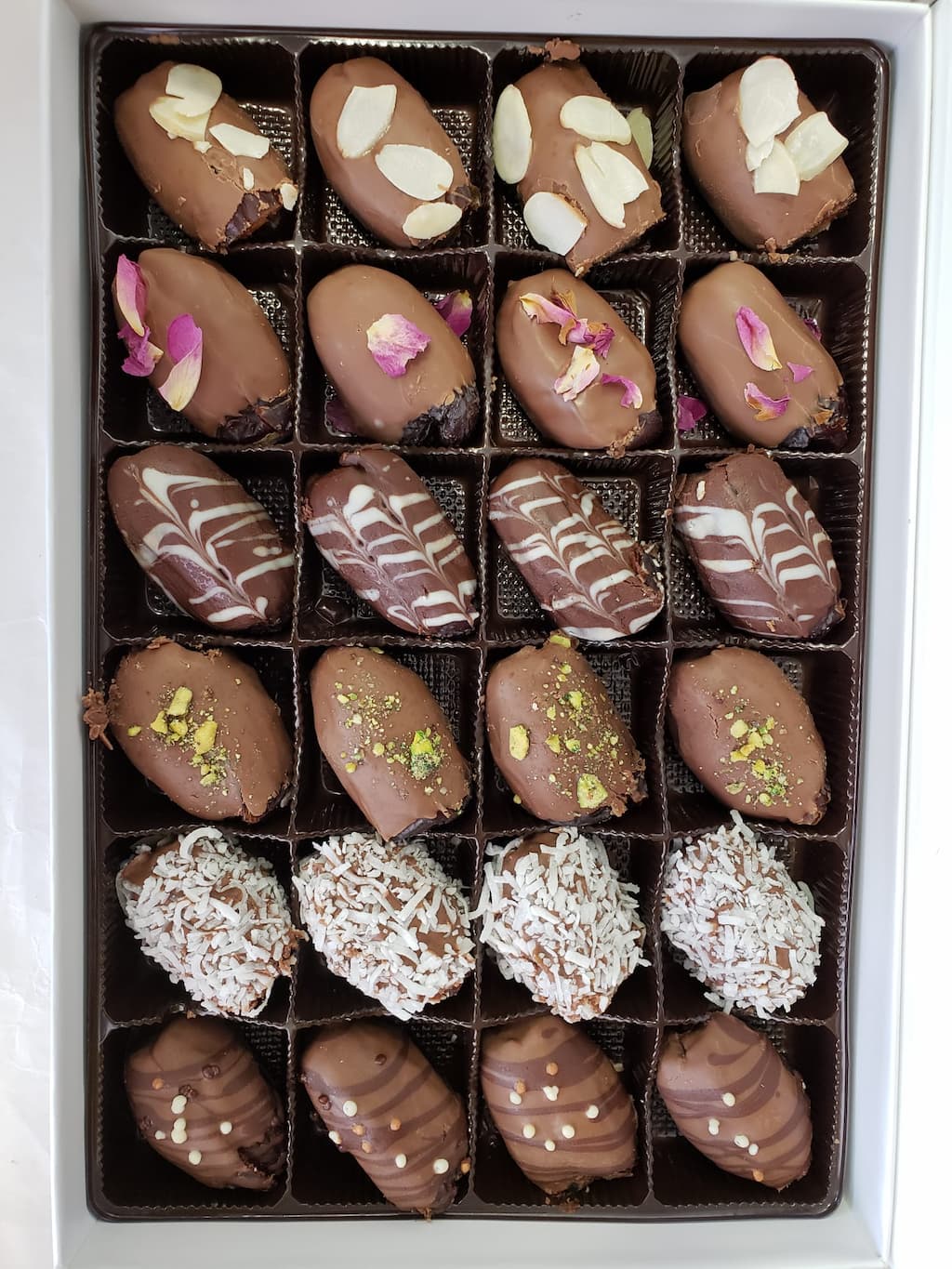 Nuts Filled Chocolate Covered Dates thumbnail